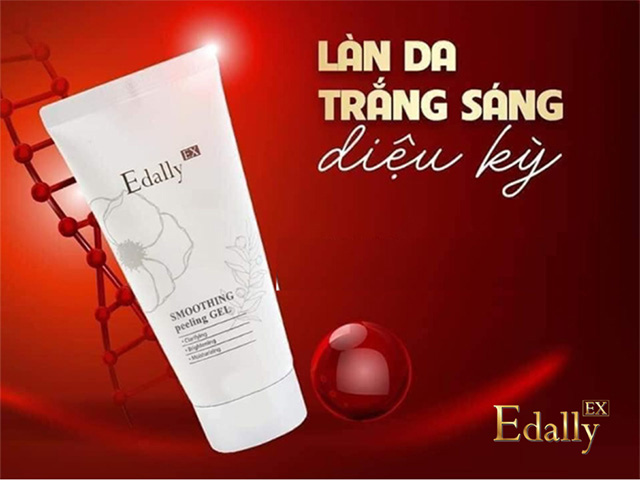 Ngăn ngừa tăng sắc tố da Body với Gel tẩy da chết dưỡng ẩm và làm sáng da Edally EX