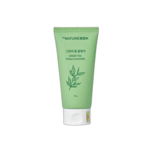 Sữa Rửa Mặt Trà Xanh The Nature Book Hàn Quốc - The Nature Book Green Tea Foam Cleanser