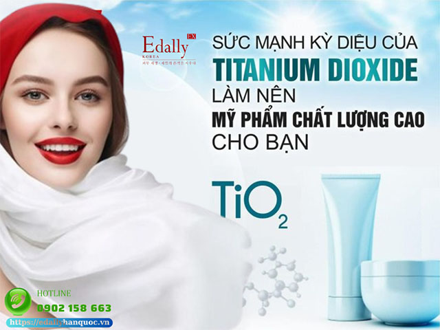 Sức mạnh kỳ diệu của Titanium Dioxide (TiO2) trong mỹ phẩm