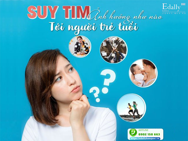 Suy tim ảnh hưởng thế nào tới người trẻ?