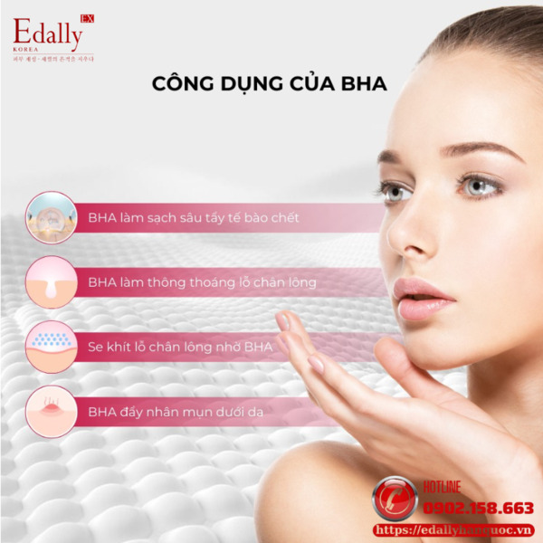 Công dụng của BHA trong chăm sóc da