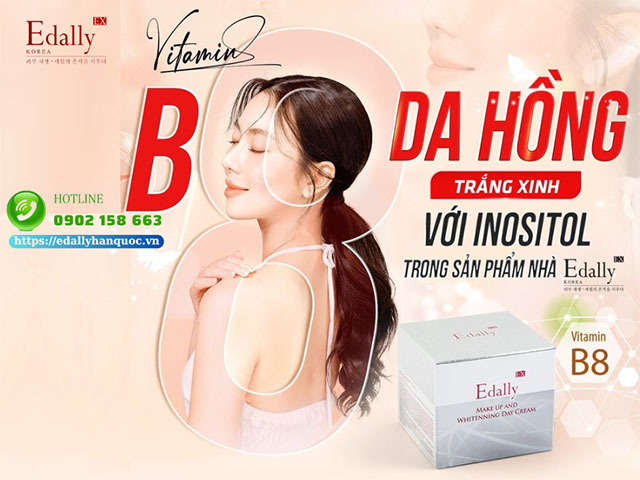 Tác dụng của Inositol (Vitamin b8) trong Mỹ phẩm Edally EX Hàn Quốc là gì?