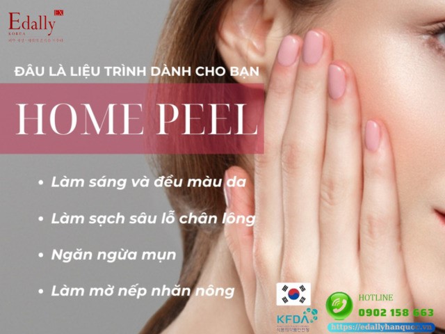 Tác dụng của Homepeel đối với làn da