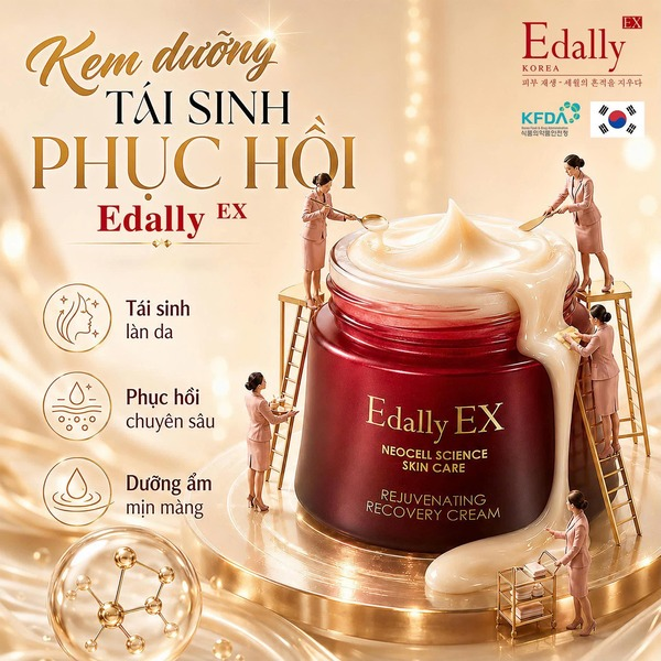 Công dụng của Kem dưỡng tái sinh phục hồi Edally EX Hàn Quốc