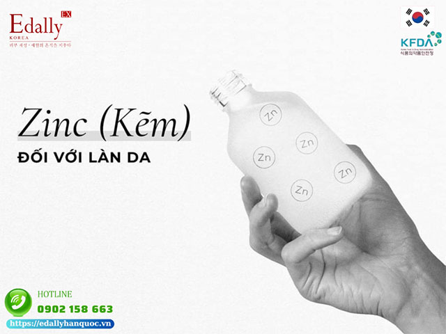 Tác dụng của Kẽm Zinc trong mỹ phẩm đối với làn da như thế nà?