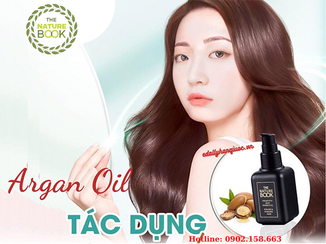 Tác dụng của Tinh Dầu Argan oil đối với mái tóc