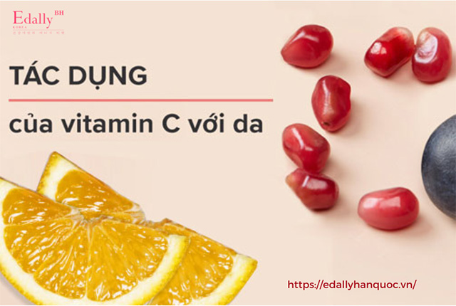 Tác dụng của Vitamin C đối với làn da
