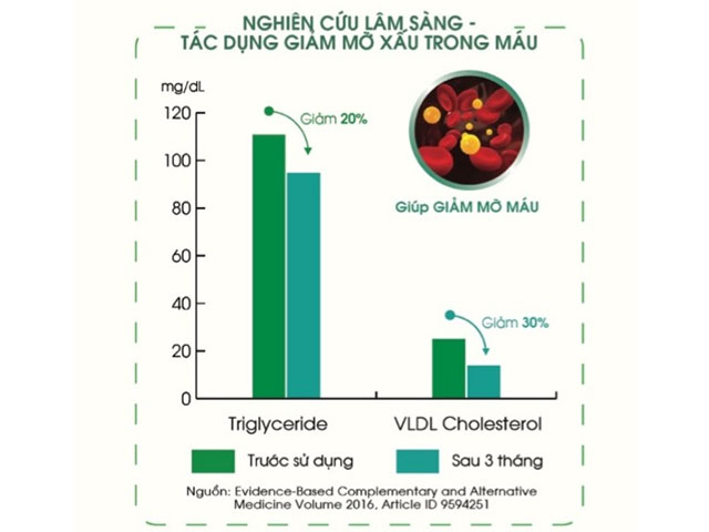 Kết quả nghiên cứu lâm sàng của Tinh dầu thông đỏ Hàn Quốc trong việc giảm cholesterol (mỡ máu) cao