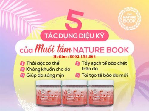 Tác Dụng Diệu Kỳ Của Muối Tắm Muối Hồng The Nature Book