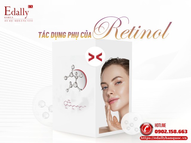 Tác dụng phụ khi dùng Retinol và cách khắc phục hiệu quả