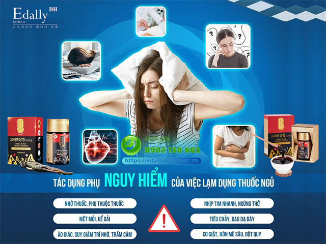 Tác dụng phụ nguy hiểm của việc lạm dụng thuốc ngủ