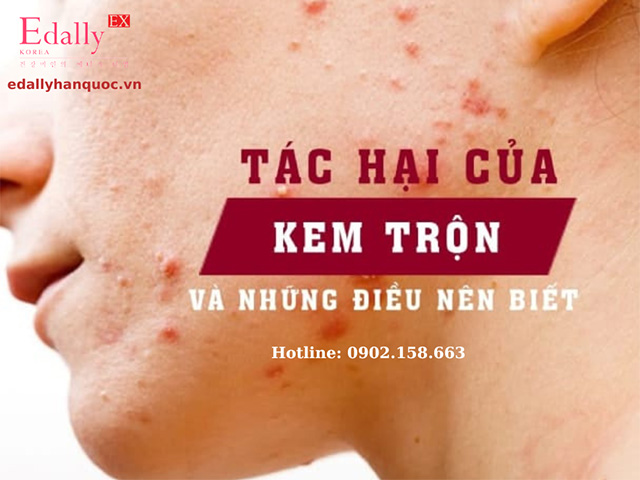 Tác hại của kem trộn là gì?