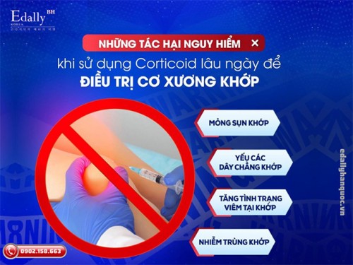 Tác Hại Nguy Hiểm Khi Sử Dụng Corticoid Lâu Ngày Để Điều Trị Bệnh Cơ Xương Khớp