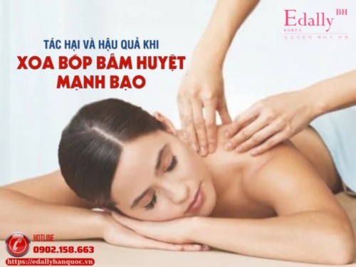 Tác Hại Khi Xoa Bóp Bấm Huyệt Mạnh Bạo