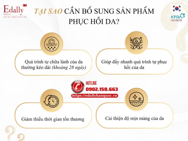 Tại sao chúng ta cẩn phải bổ sung sản phẩm phục hồi da vào quy trình skincare khi làn da có thể tự chữa lành?