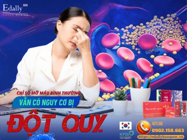 Tại sao chỉ số mỡ máu bình thường mà vẫn có nguy cơ đột quỵ?