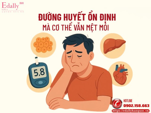 Tại sao đường huyết đã ổn định rồi mà cơ thể vẫn mệt mỏi?