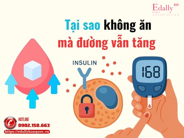 Tại sao không ăn mà đường huyết vẫn tăng?