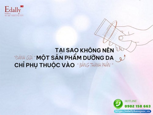 Tại Sao Không Nên Đánh Giá Một Sản Phẩm Dưỡng Da Chỉ Dựa Vào Bảng Thành Phần Của Nó?