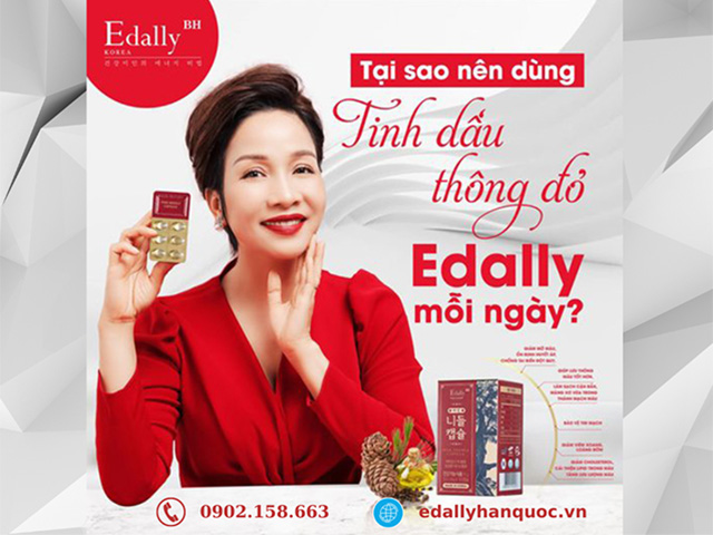 Tại Sao Nên Dùng Tinh Dầu Thông Đỏ Edally BH Hàn Quốc Mỗi Ngày?