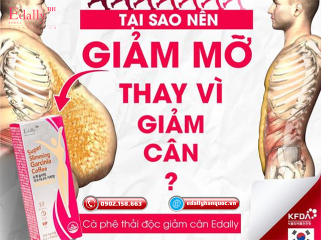 Tại sao chúng ta nên giảm mỡ thay vì giảm cân?