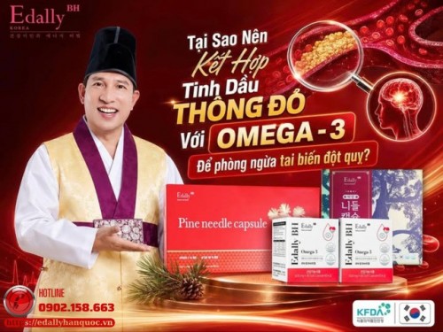 Tại Sao Nên Kết Hợp Tinh Dầu Thông Đỏ Với Omega-3 Để Phòng Ngừa Tai Biến Đột Quỵ?