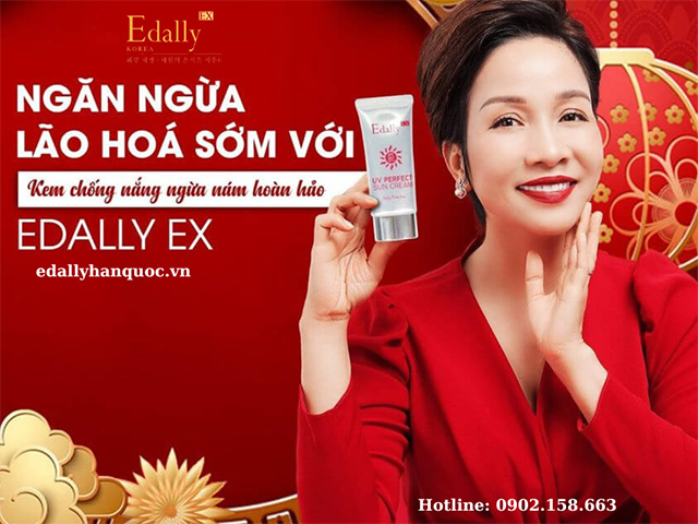 Kem chống nắng ngừa nám hoàn hảo Edally EX Hàn Quốc