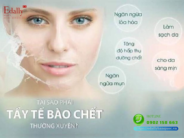 Tại sao phải tẩy tế bào da chết thường xuyên?