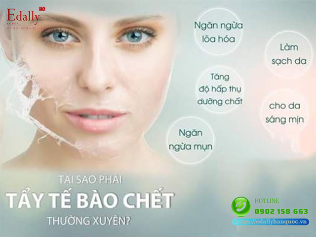 Tại sao phải tẩy da chết thường xuyên?