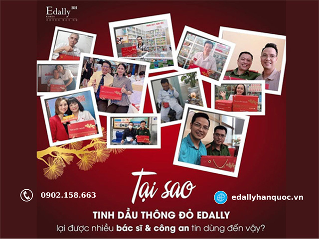 Tại Sao Tinh Dầu Thông Đỏ Edally BH Hàn Quốc Lại Được Nhiều Người Săn Lùng Đến Vậy?