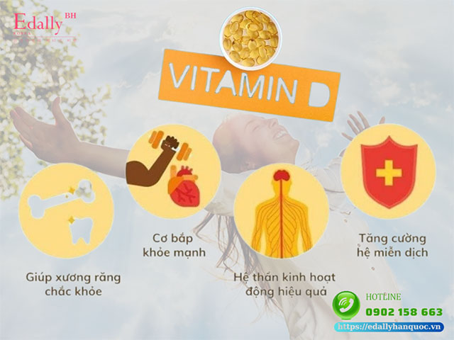 Tầm quan trong của Vitamin D đối với cơ thể con người