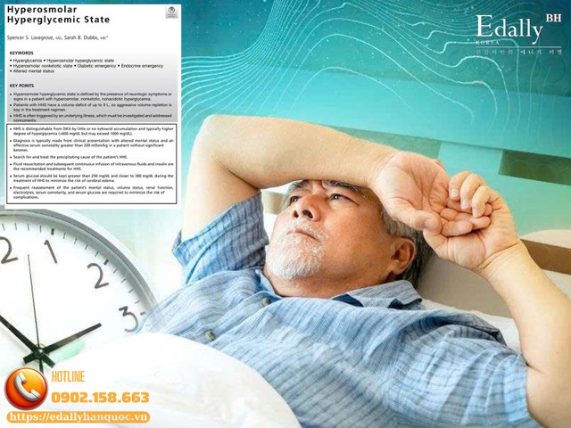 Tăng áp lực thẩm thấu (HHS) ở bệnh nhân đái tháo đường - Cập nhật 2026