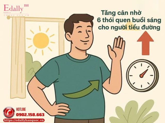 Tăng cân nhờ 6 thói quen buổi sáng cho người bệnh tiểu đường