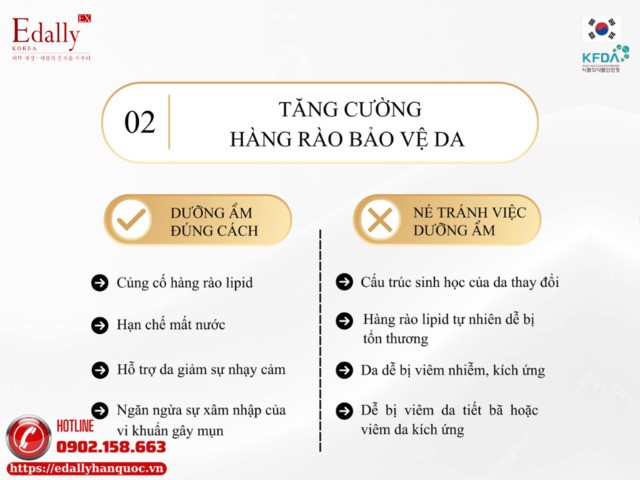 Tăng cường hàng rào bảo vệ da khi dưỡng ẩm cho da dầu mụn