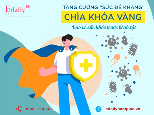 Tăng cường sức đề kháng là chìa khóa vàng bảo vệ cơ thể trước các bệnh tật nguy hiểm như ung thư, tim mạch…