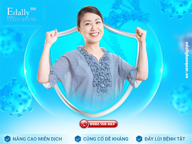 Tăng cường sức mạnh cho hệ miễn dịch, củng cố đề kháng, đẩy lùi bệnh tật