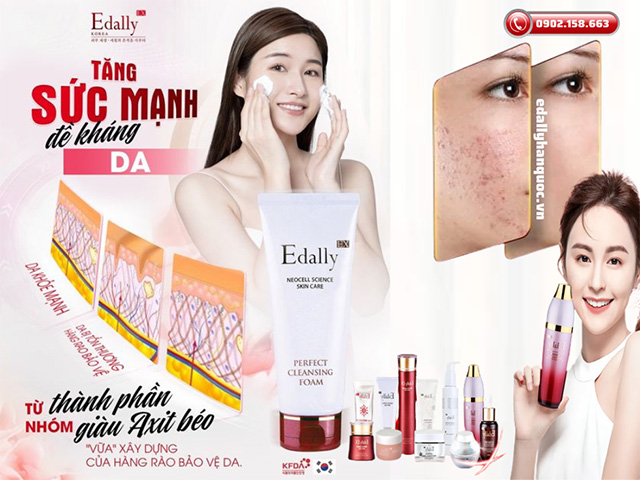 Tăng sức đề kháng da từ bảng thành phần giàu acid béo với Mỹ phẩm Edally EX Hàn Quốc