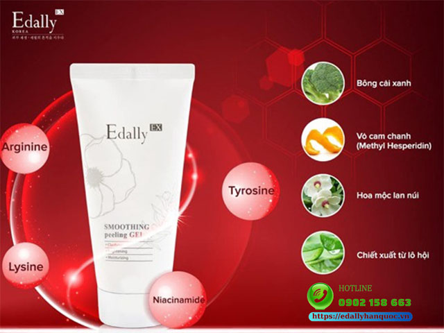 Tẩy da chết dưỡng ẩm Edally EX – Chăm sóc an toàn cho làn da nhạy cảm