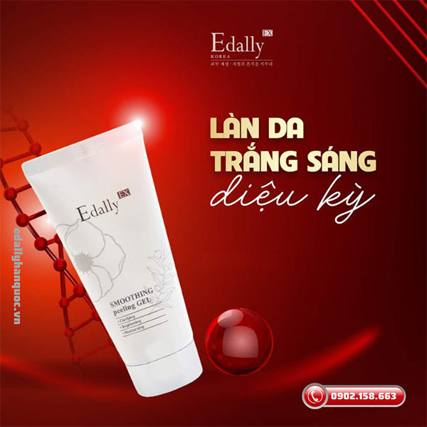 Gel tẩy tế bào da chết dưỡng ẩm và làm sáng da Edally EX - Làn da trắng sáng diệu kỳ