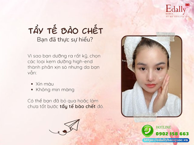 Bạn đã thực sự hiểu về tẩy tế bào da chết?