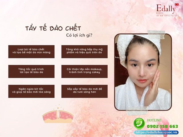 Tác dụng của Tẩy tế bào da chết là gì?