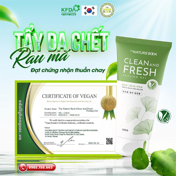 Tẩy tế bào da chết vật lý dưỡng ẩm Himalaya The Nature Book Hàn Quốc nhập khẩu chính hãng