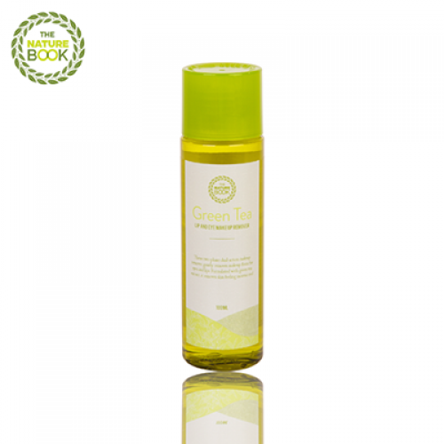 Tẩy Trang Mắt Môi Chiết Xuất Trà Xanh The Nature Book Hàn Quốc - Green Tea Lip And Eye Makeup Remover