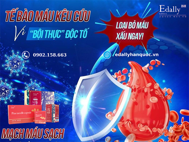 Tế bào máu kêu cứu vì bị nhiễm và bội thực độc tố