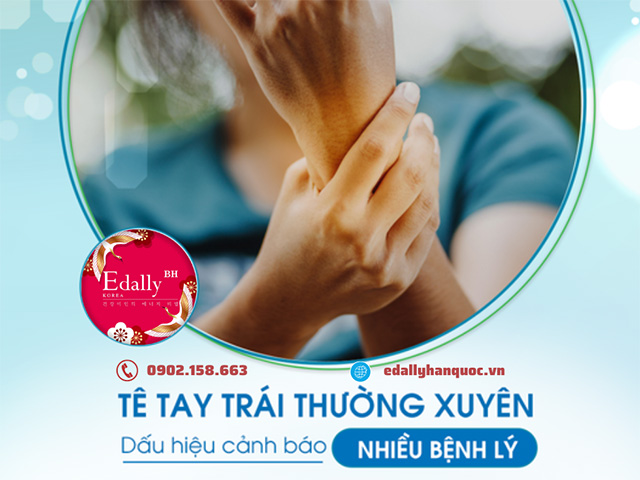 Tê tay trái kéo dài thường xuyên có nguy hiểm không?