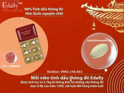 Viên Uống Tinh Dầu Thông Đỏ Có Tác Dụng Gì?