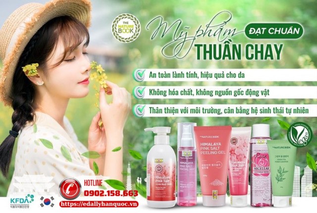 The Nature Book - Mỹ phẩm Hàn Quốc đạt chuẩn thuần chay Vegan