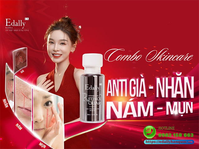 Thiết kế combo skincare dưỡng da mặt cho nữ theo từng loại da khác nhau