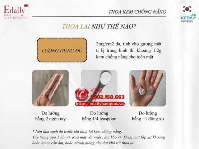 Bạn đã thoa kem chống nắng đúng cách chưa?