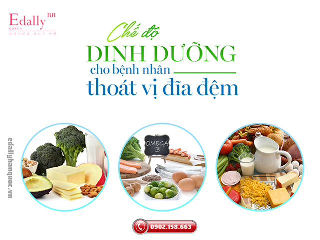 Bệnh nhân thoát vị đĩa đệm cột sống lưng nên ăn gì?